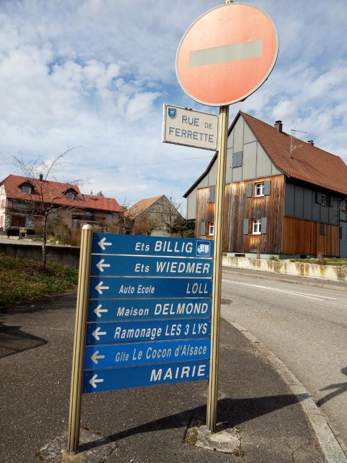 Le Cocon D'Alsace 호텔 Folgensbourg 외부 사진